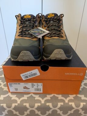 Merrell Moab Speed Mid GTX Men's 13 BNIB